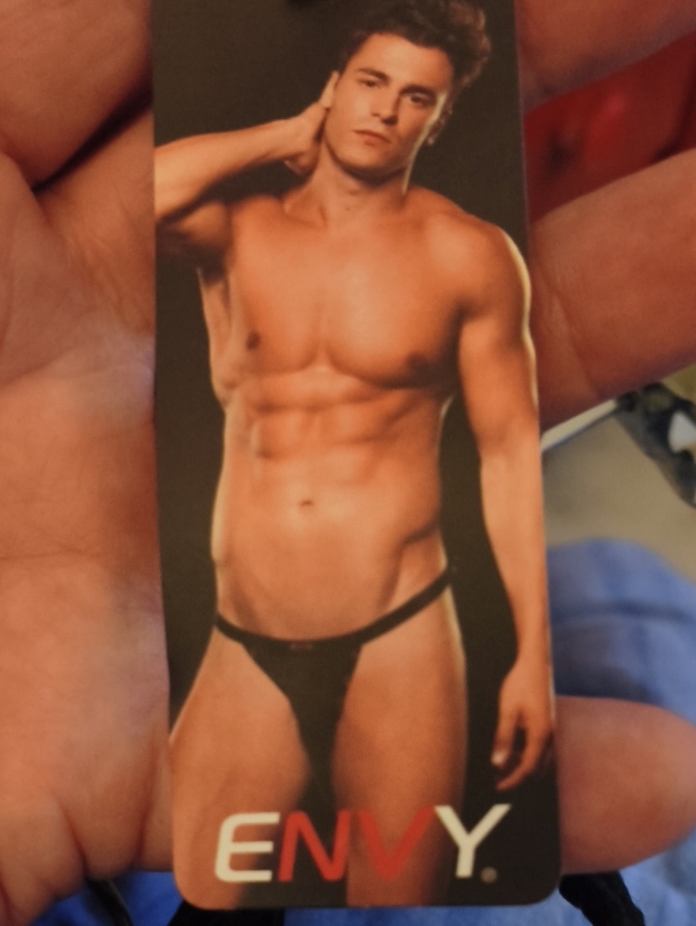 envy Black Men's Bikini Brief - Low Rise Minimal Coverage